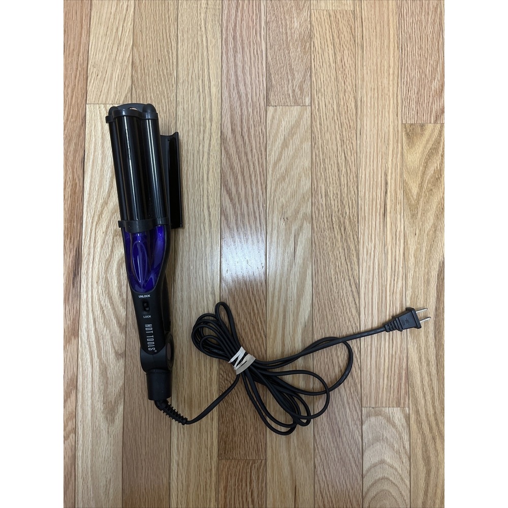 Hot Tools 2179 Ceramic Deep Waver - Purple/Black